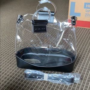 Veronica beard translucent tote